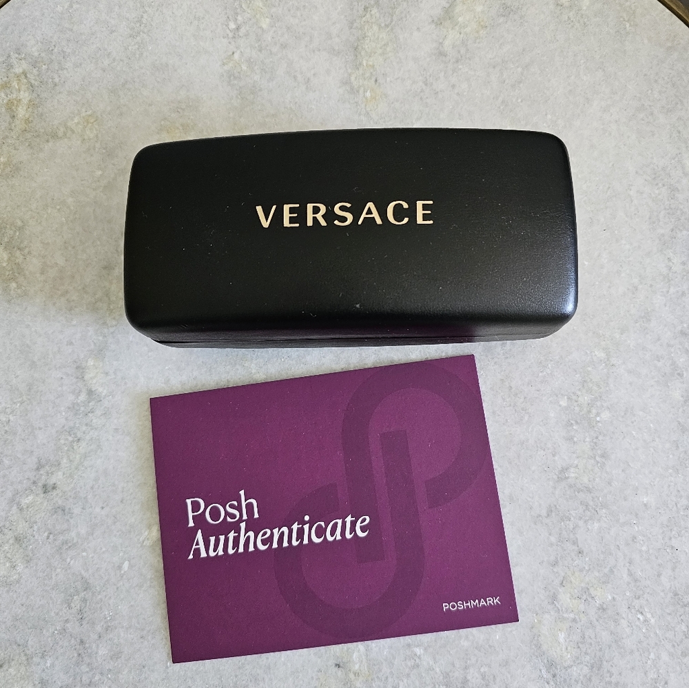 NWT-Versace Greca Coin Medusa Sunglasses - Picture 8 of 11